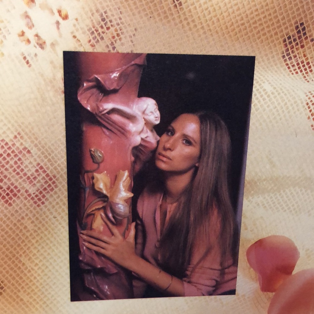 Vintage Barbra Streisand picture book and CD  “back to Broadway”